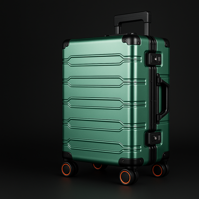 VALISE ALUMINIUM - NEXA - Roues 360° - TSA Intégrés