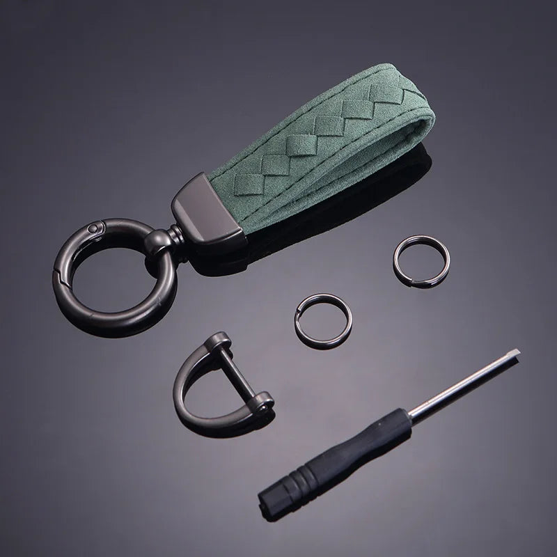 Porte- Clés en Alcantara