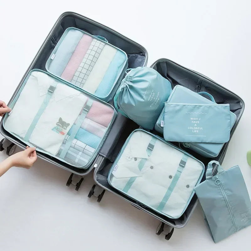 Organisateur de valise - 7 Pièces