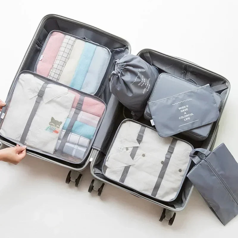 Organisateur de valise - 7 Pièces