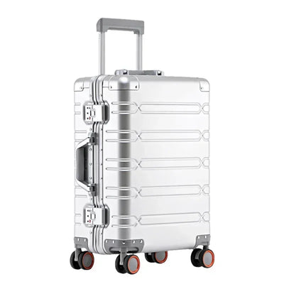 VALISE ALUMINIUM - NEXA - Roues 360° - TSA Intégrés